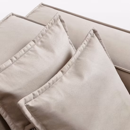 Sofá de estilo italiano europeu contemporâneo, móveis para sala de estar, hotel, sofá de couro seccional